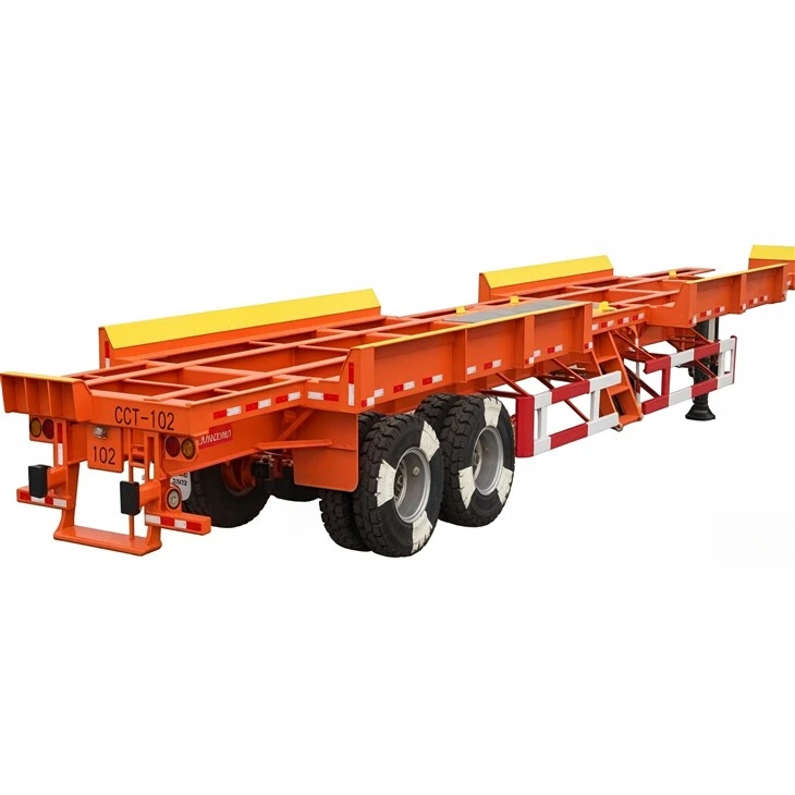 45ft Yard Trailer nrog Ob Axles